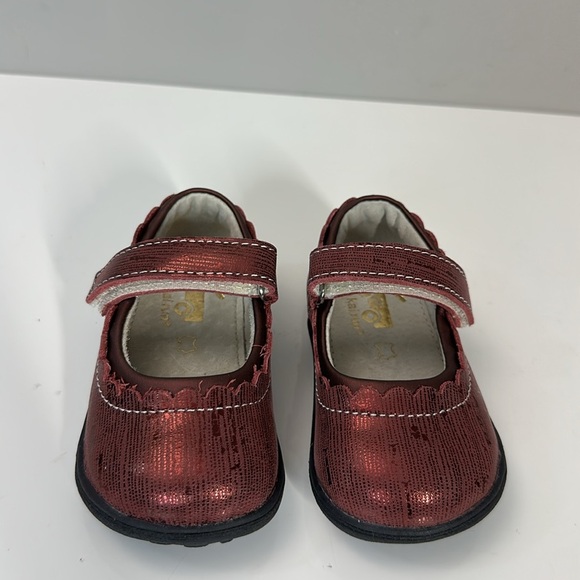 See Kai Run Burgundy Jane ll Dress Shoes Size 5 - Picture 5 of 16